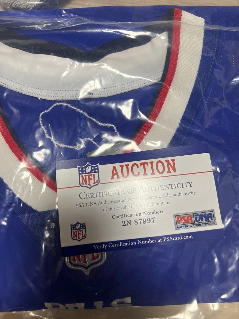 O*.様 NFL バッファロー・ビルズ　#17ジョシュ・アレン　　nflauct