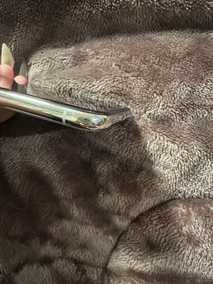 iPhone X 64GB シルバー 美品