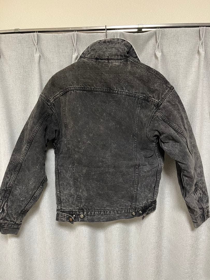 80s LEVI'S ブラックボアデニムジャケット