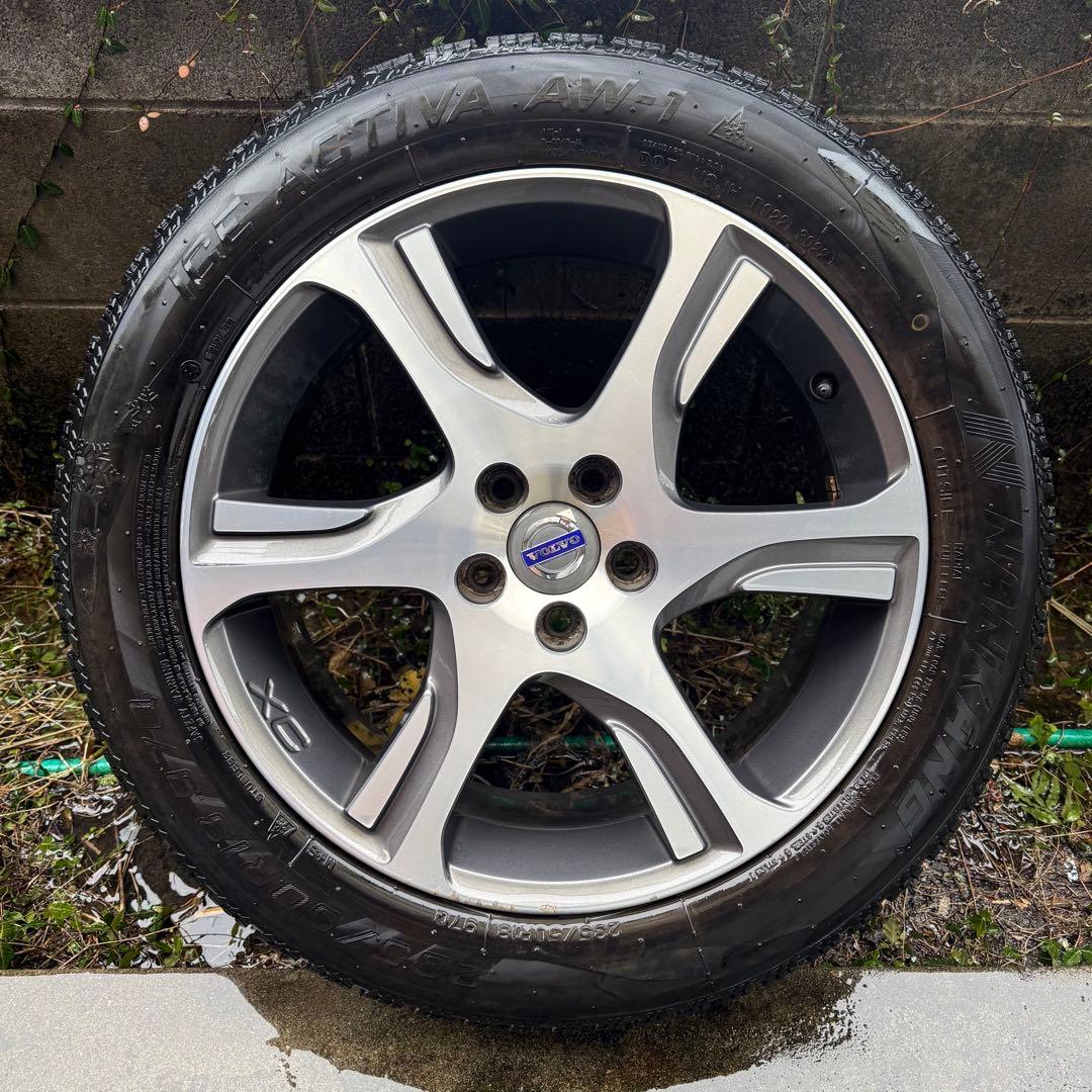 ①【送料込】235/50 R18 スタッドレス VOLVO XC70 4本set