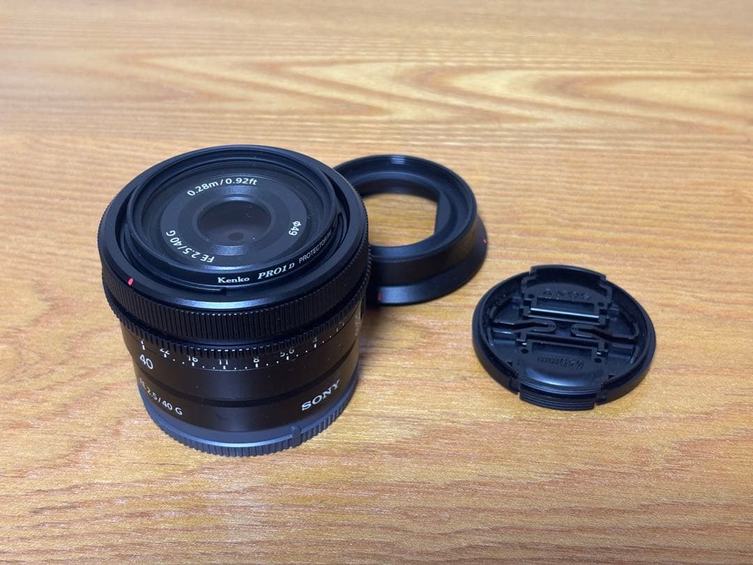 【yuu】SONY FE 40mm F2.5 G 単焦点レンズ