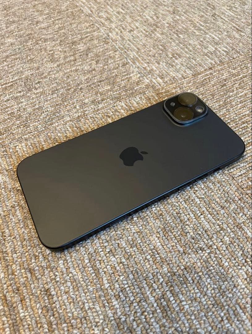 iPhone15plus 128g ブラックSIMフリー　残債なし