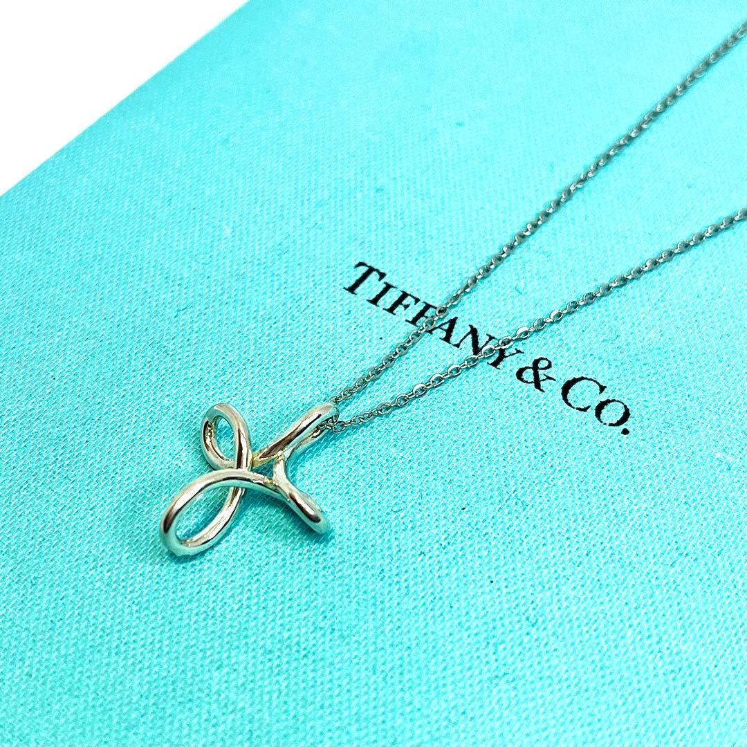 ティファニー インフィニティクロス ネックレス シンプル シルバー925
