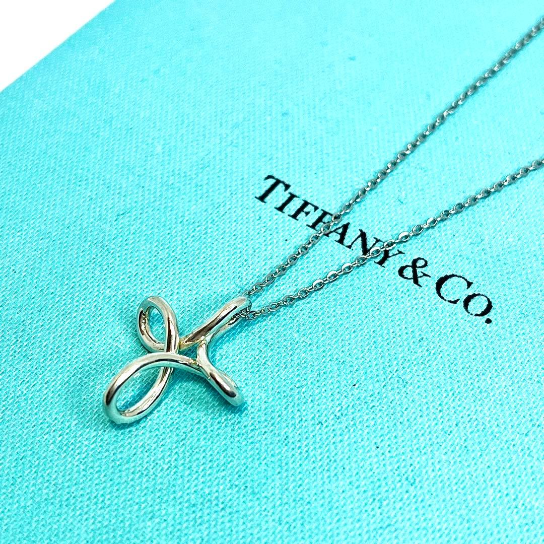 ティファニー インフィニティクロス ネックレス シンプル シルバー925