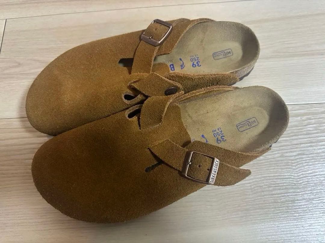 BIRKENSTOCK Boston ミンク ナロー 25.0cm