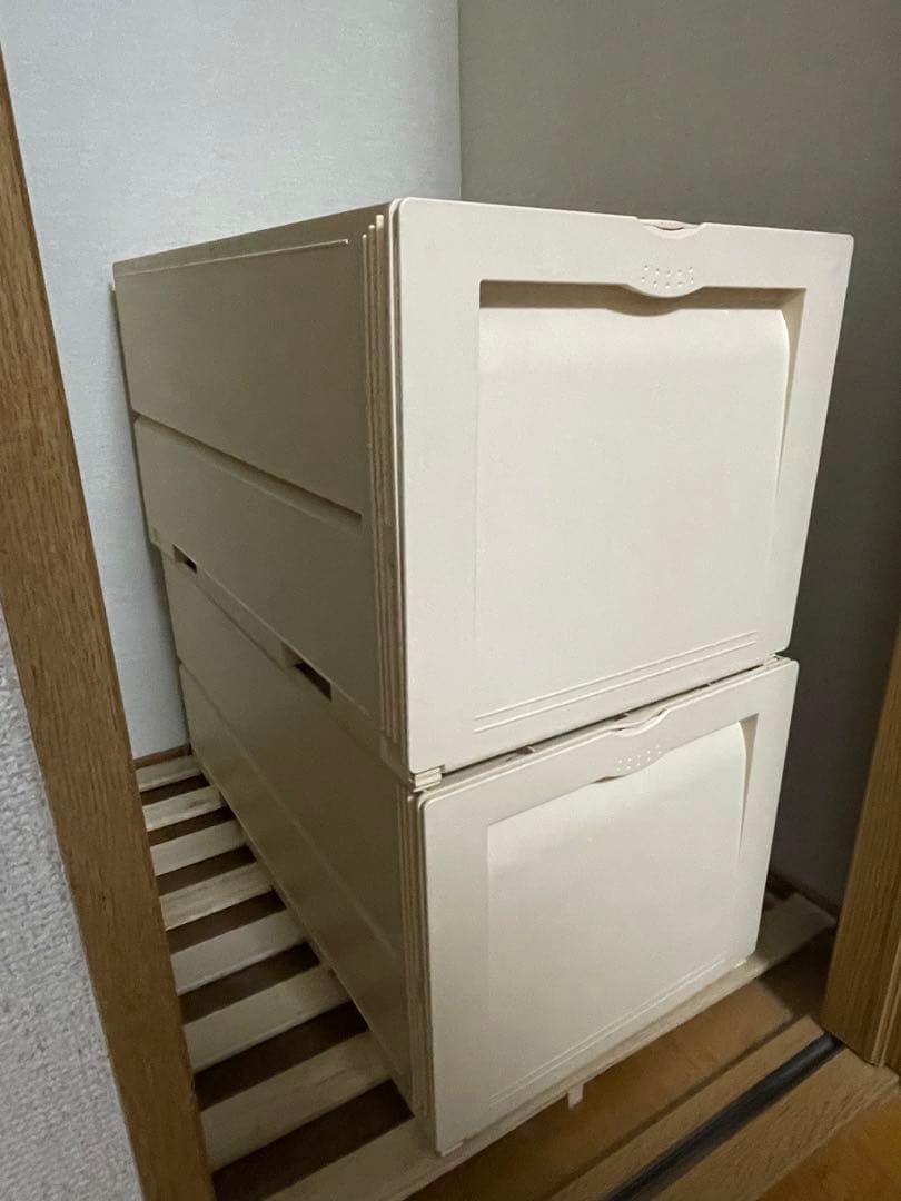 値下げ タッパーウェア スーパーチェスト 2段引き出し Tupperware