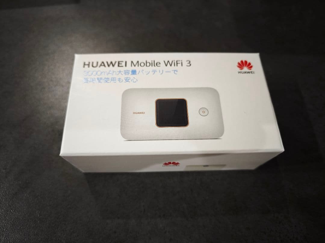 HUAWEI Mobile WiFi 3 3000mAh 新品未開封