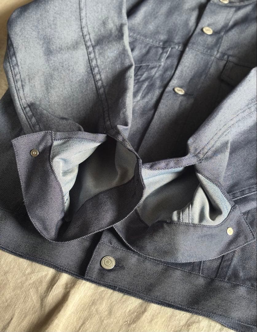 【MACKINTOSH PHILOSOPHY】美品スタンドカラーデニムジャケット