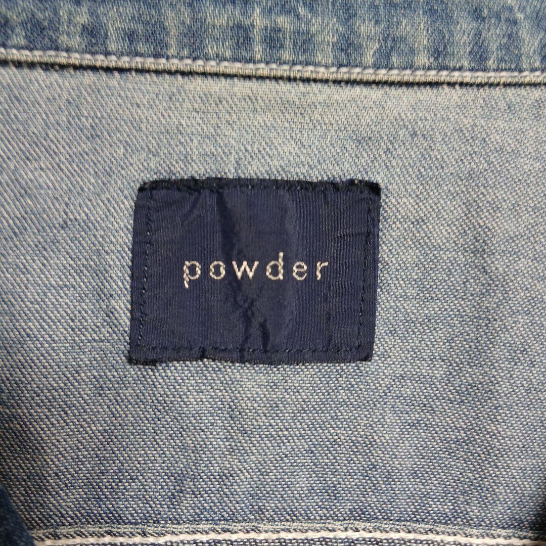 ​希少）powder 下迫秀樹 ヴィンテージ デニムジャケット Gジャン 日本製
