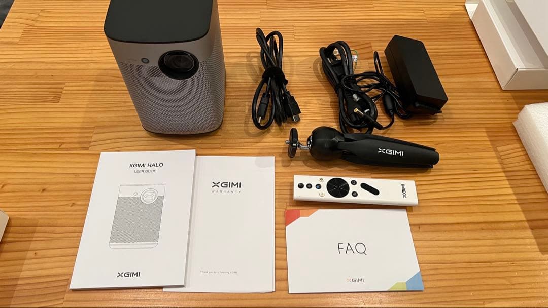 XGIMI Halo プロジェクター HALO WK03A（ミニ3脚おまけ付）
