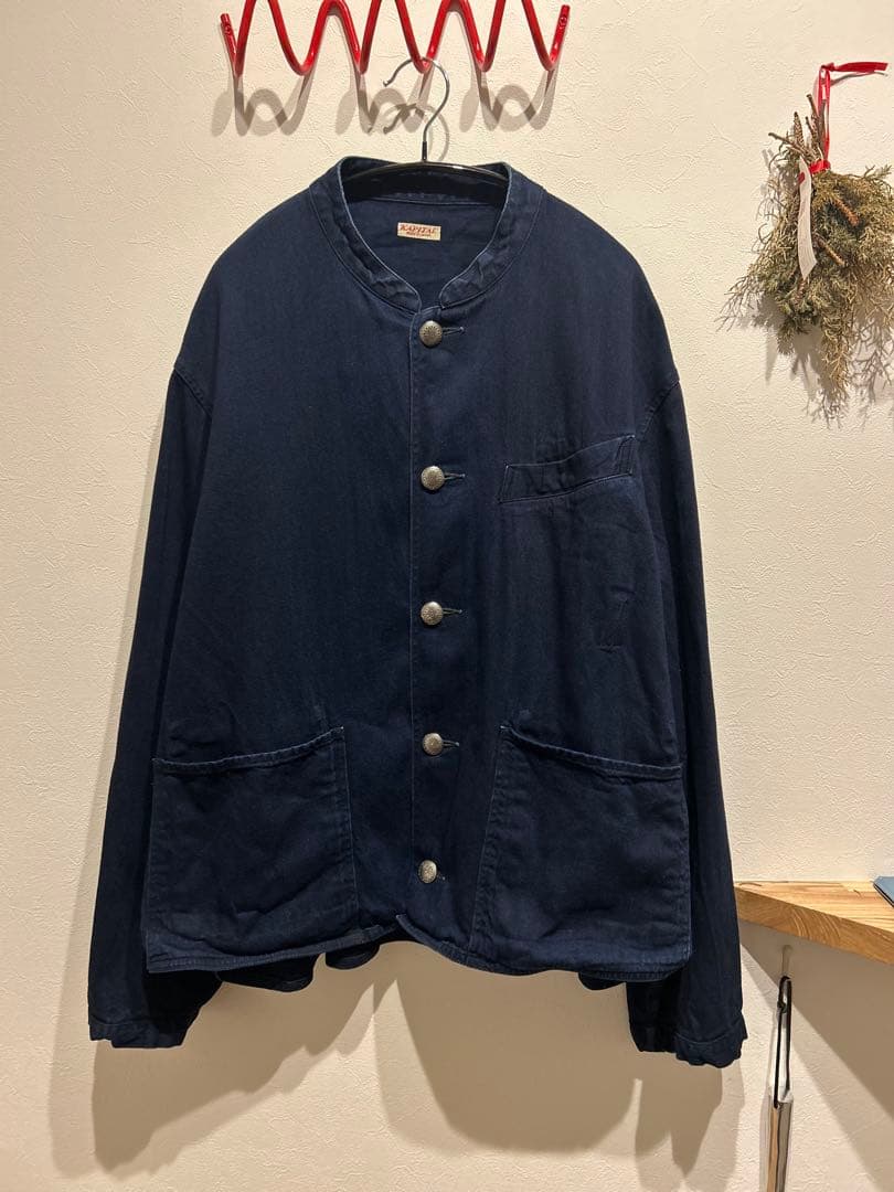 kapital 8oz インディゴ　コンチョジャケット