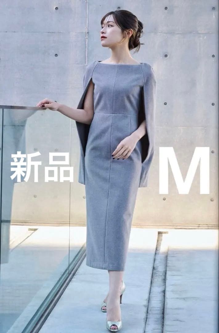 laubeblanc Narrow line Cape Dress Mサイズ