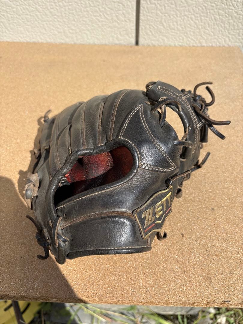ZEET ゼット　プロステイタス　硬式野球グローブ 黒