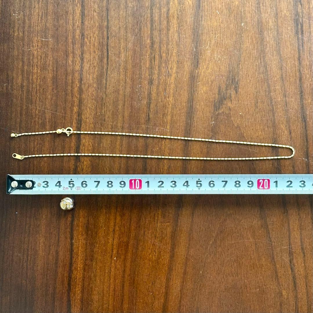 K18pg ダイヤモンドネックレス