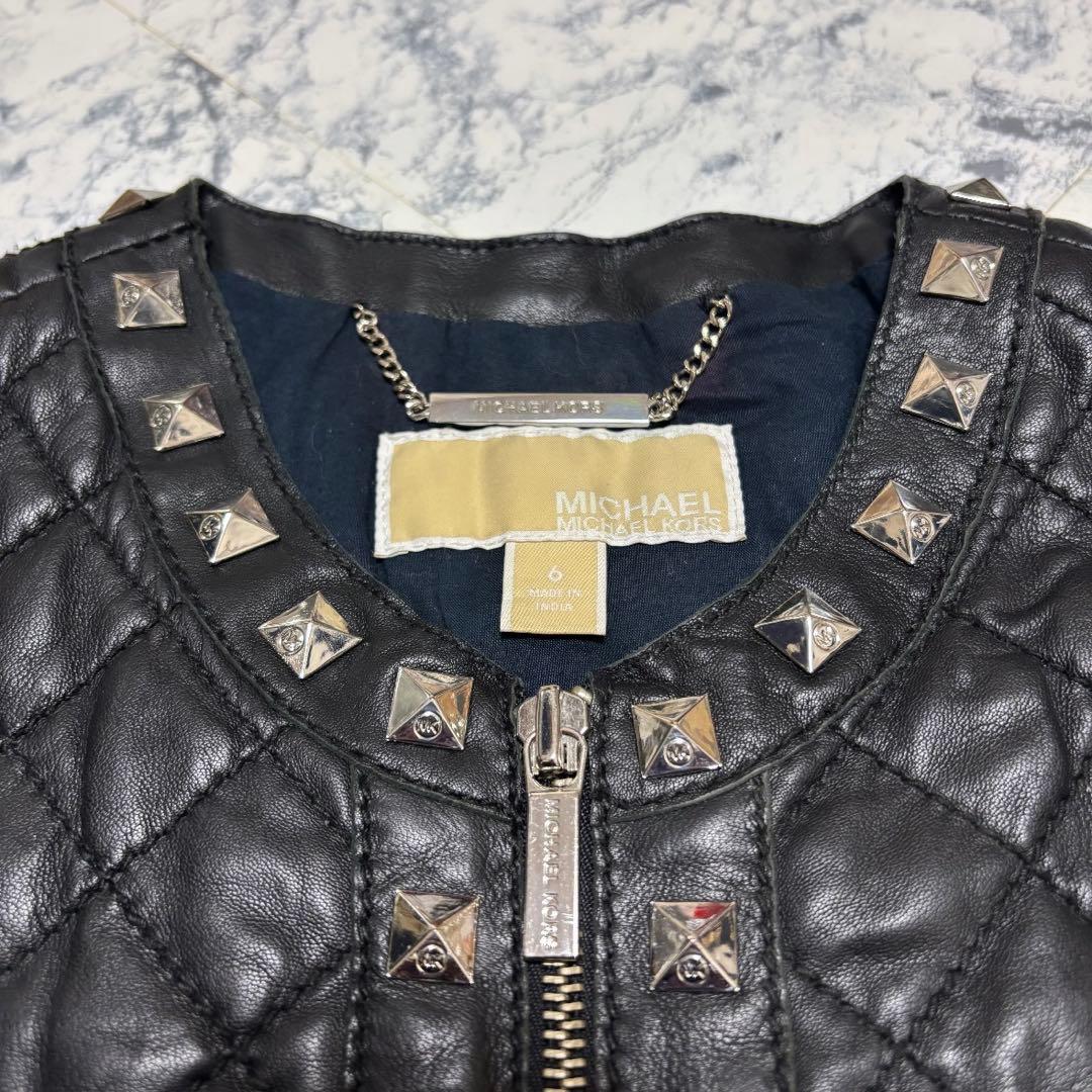 MICHAEL KORSジップ ライダース　革ジャン