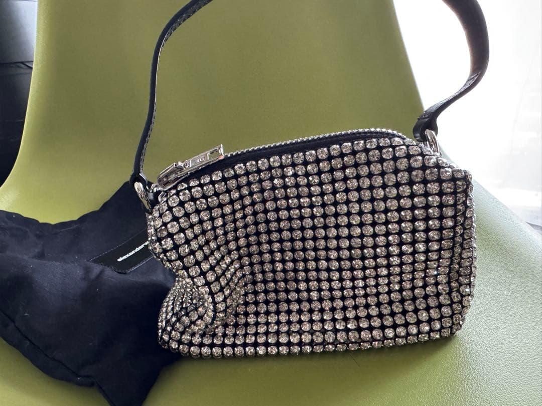 alexanderwang シルバーストーンパーティーバッグ