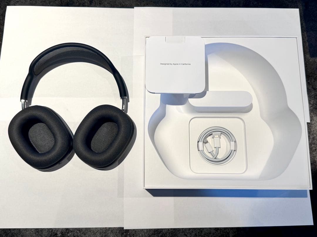 AirPods Max スペースグレイ 第1世代 lightning