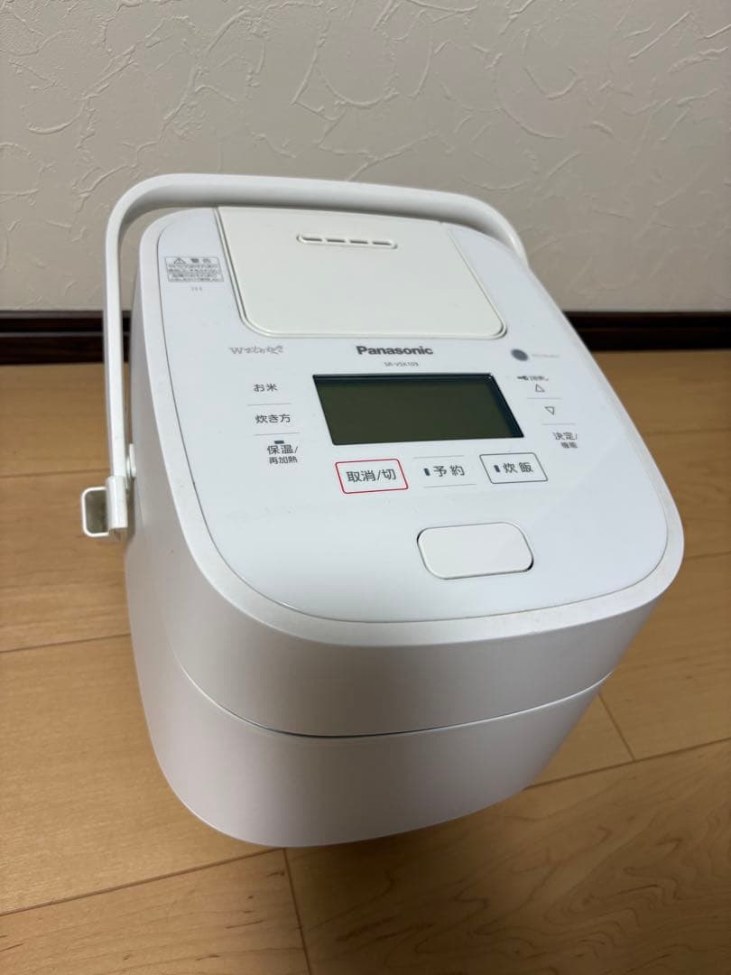 【本日限定値下げ】Panasonic スチーム炊飯器 SR-VSX109