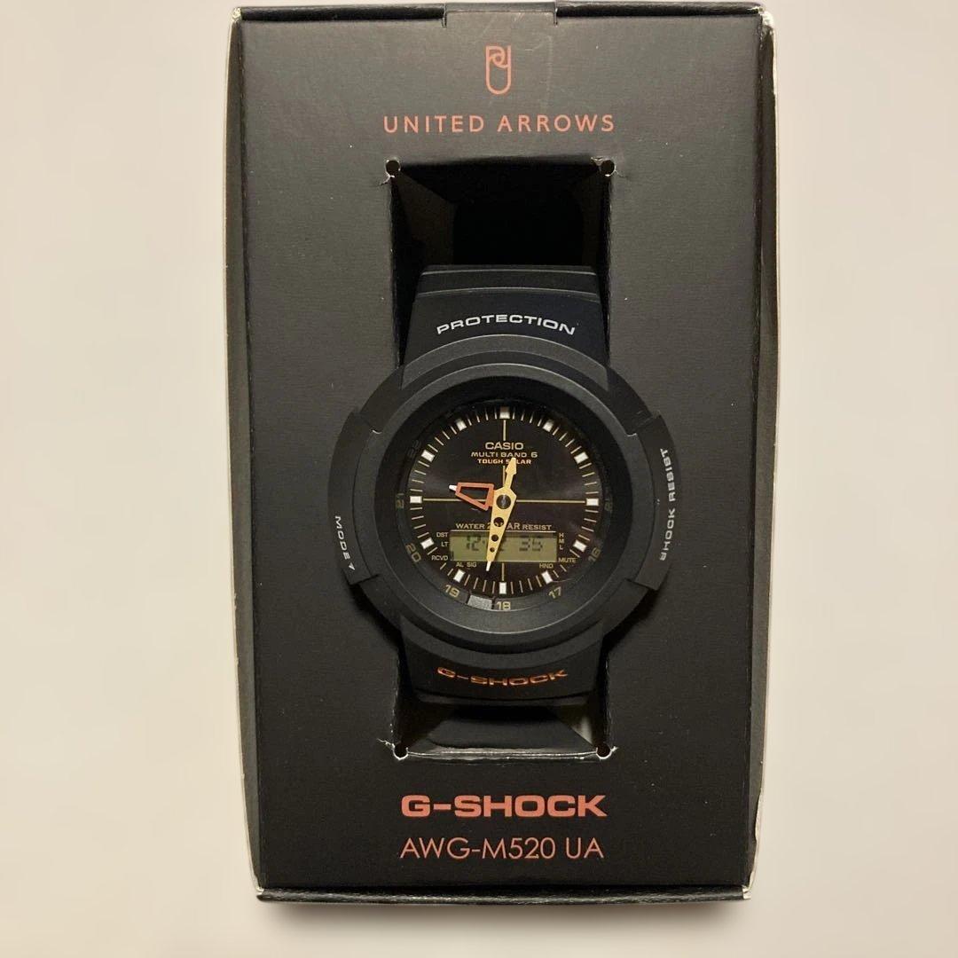 【アローズ別注】G-SHOCK AWG-M520UA 中古 使用頻度『低』