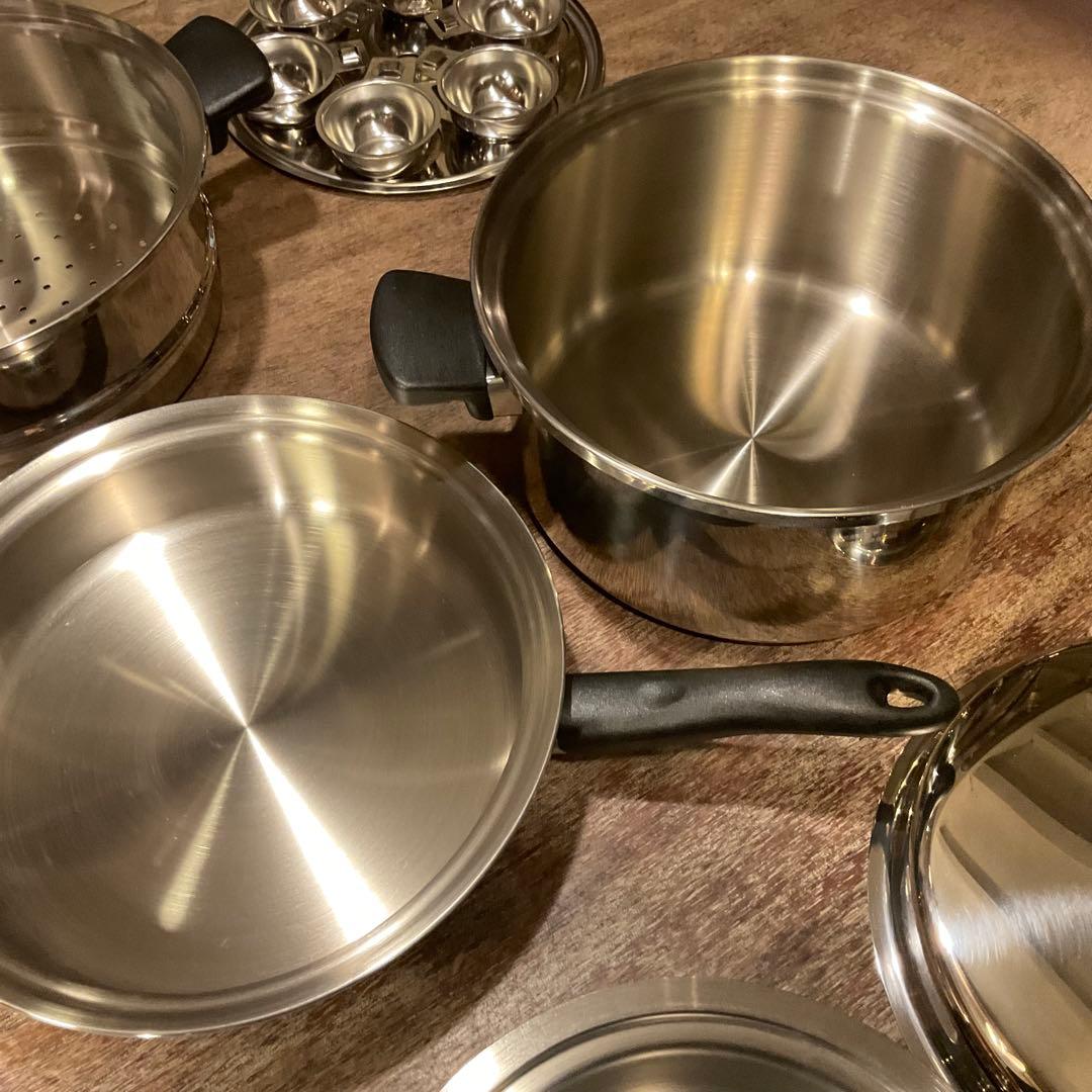 極美品！Amway アムウェイ 鍋 セット 高級 フライパン シチューパン IH
