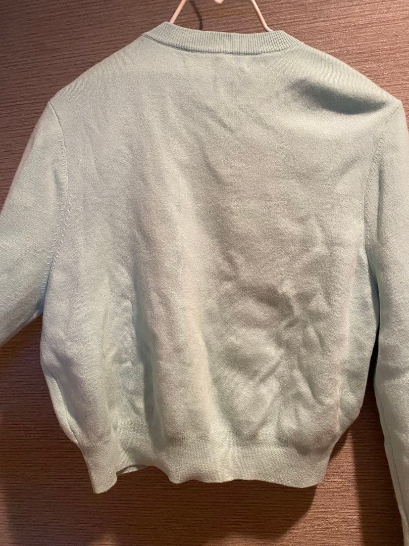 【美品】CABaNカーディガン　サックスブルー