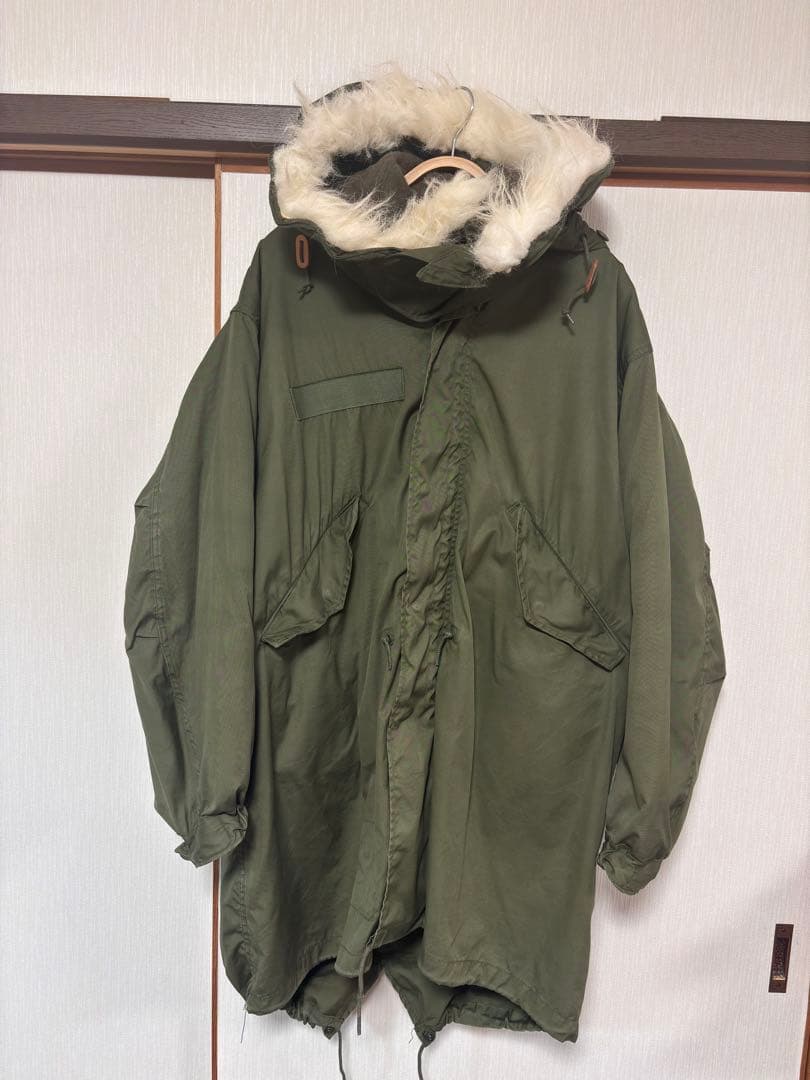 美品　m65 フィッシュテールパーカー　米軍　実物 sサイズ　フルセット
