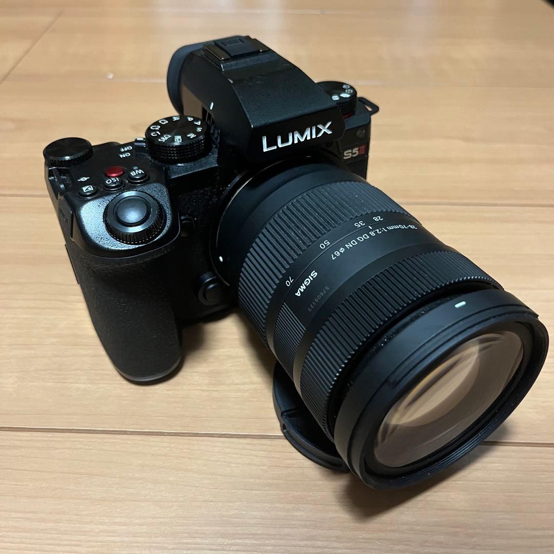 LUMIX S5II+SIGMA 28-70mmレンズ+NDフィルター+ケース