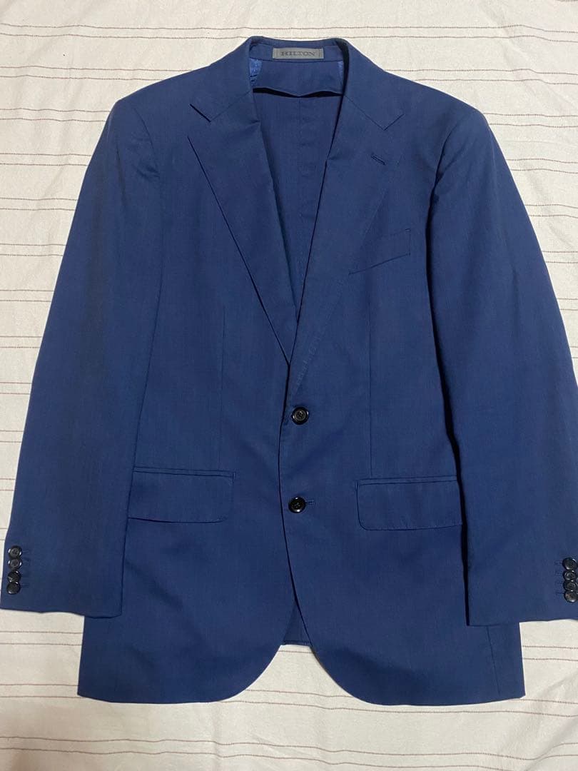 T.N様ご購入用　HILTON◇イタリア製GUABELLO生地◇メンズスーツ