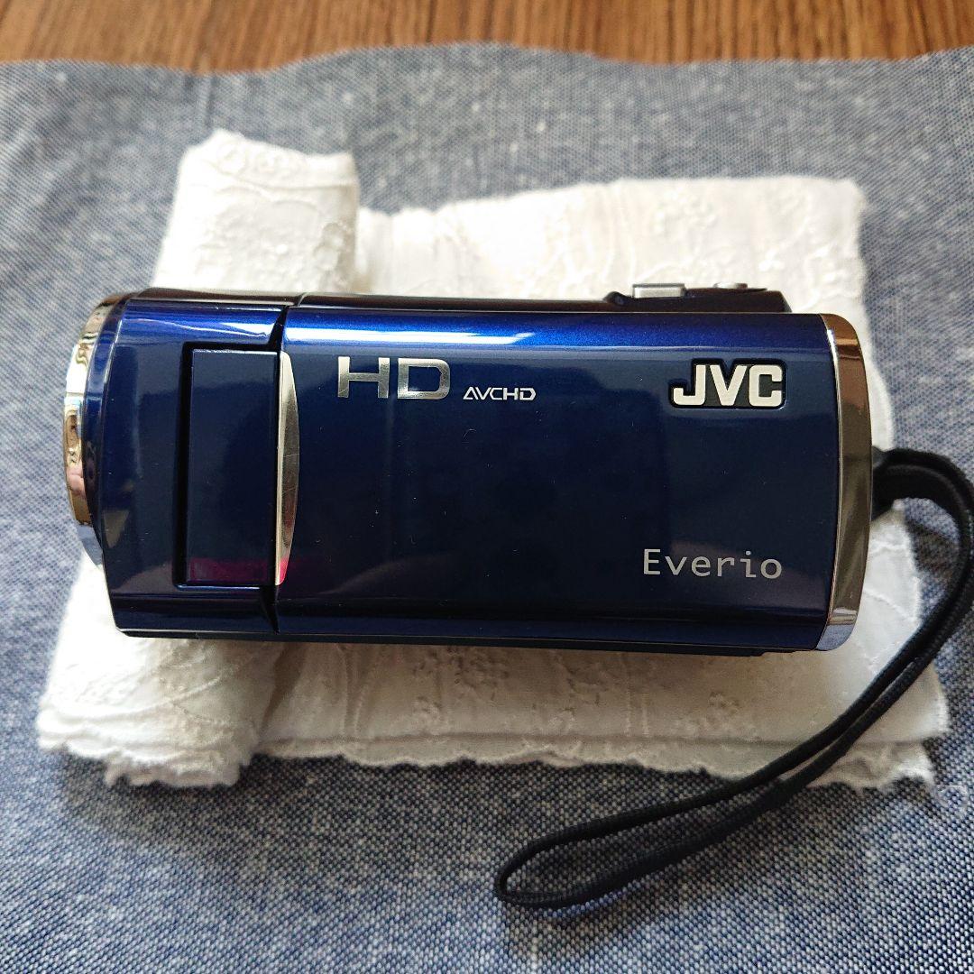 JVCビクター エブリオHD ビデオカメラ美品大容量バッテリー