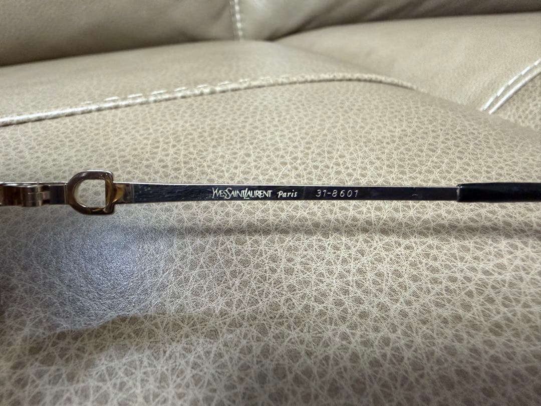 YSL イブサンローラン シルバー キャットアイ サングラス ビンテージ