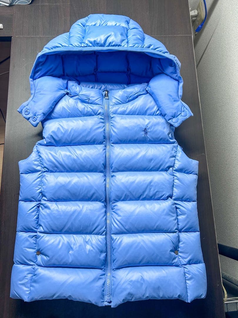 Polo Ralph Lauren フード付きダウンベスト