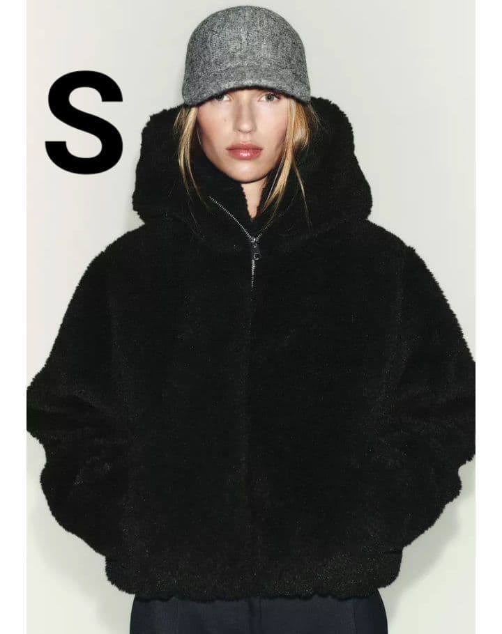 完売品 フード付き サーマルインサレーションボアアノラック S ブラック