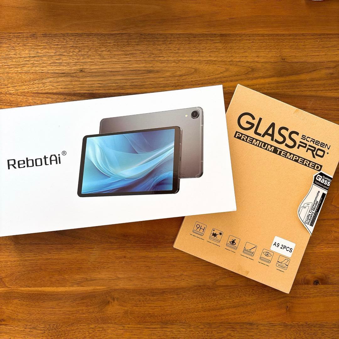 美品★RebotAi A9タブレット本体 8.68インチ 専用ケースフィルム付き