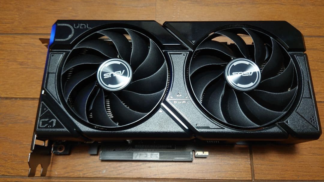 ASUS GeForce RTX 4060 Ti OC 8GB　動作確認済み