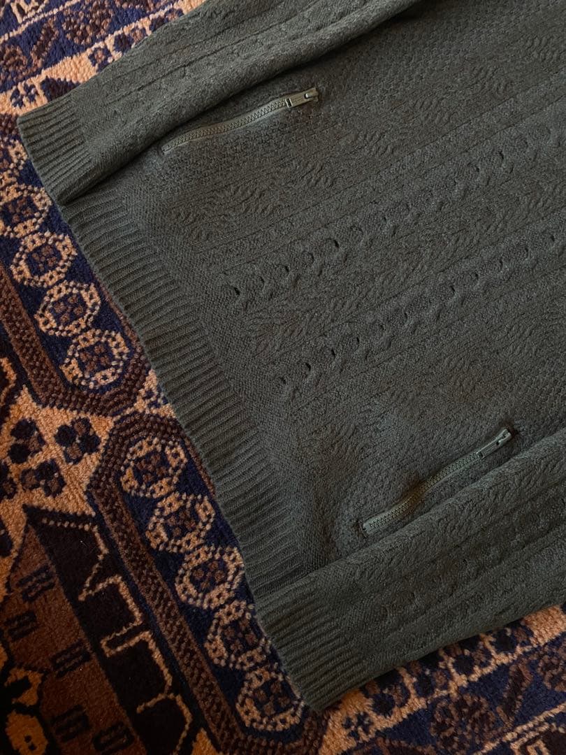 希少 UNDERCOVER FISHERMAN ZIP POCKET KNIT