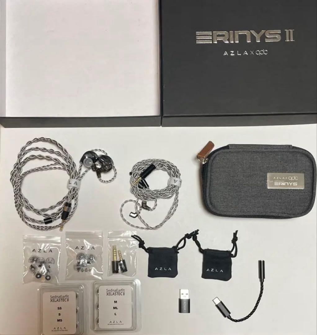 [美品!]AZLA ERINYS II 有線イヤホン