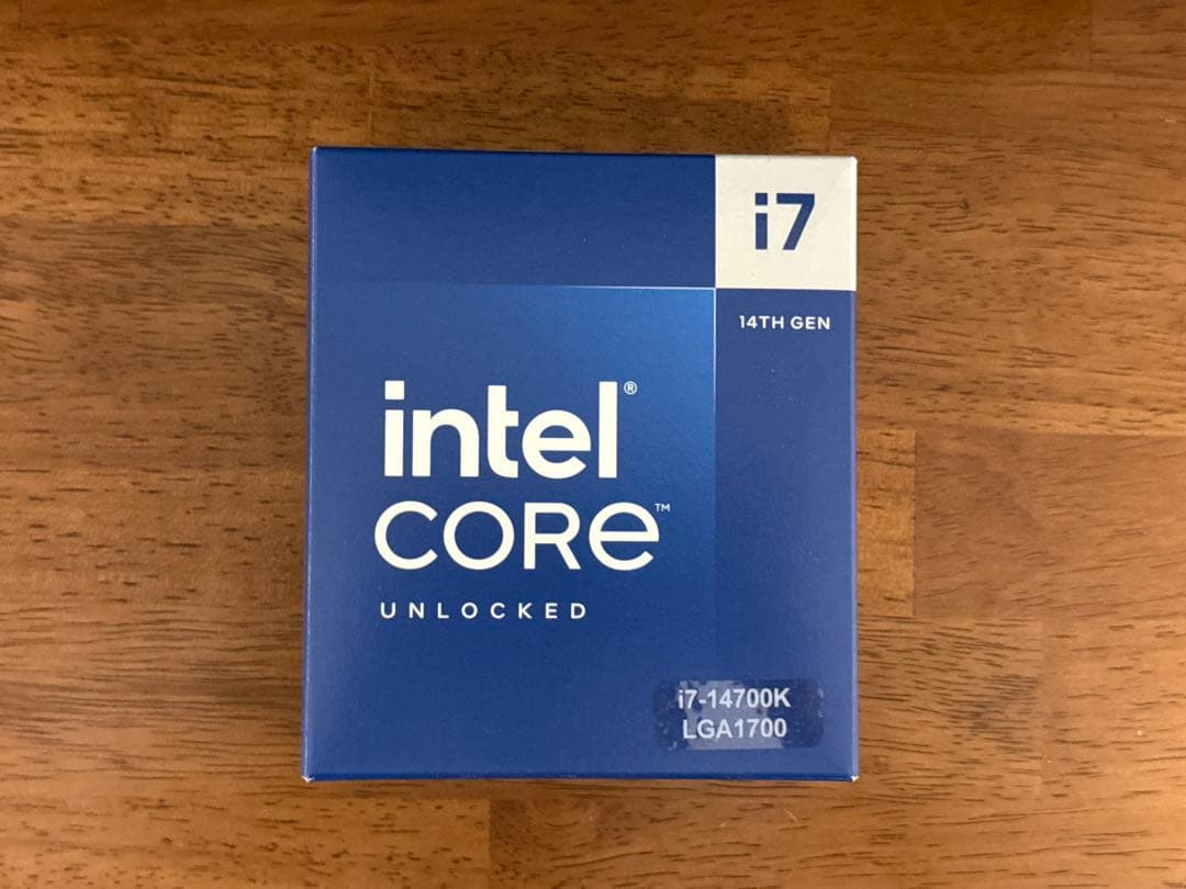 Intel Core i7-14700K 14世代 CPU