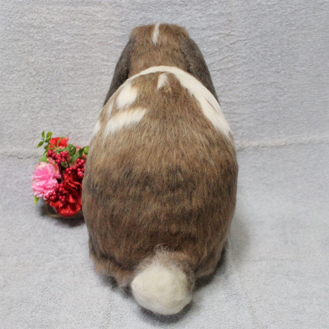 えみりさま確認用 羊毛フェルト オーダー「リアルで可愛いうさぎちゃん」ロップイヤ