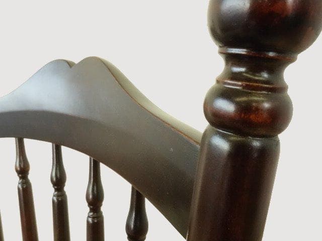 北海道民芸家具　HM６２６　椅子　再塗装済　ＵＳＥＤ