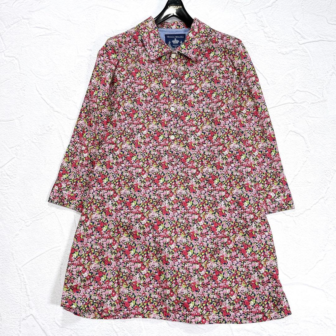 ✨極美品✨みなとのてんらんかい リバティ チュニック ワンピース 近年モデル M