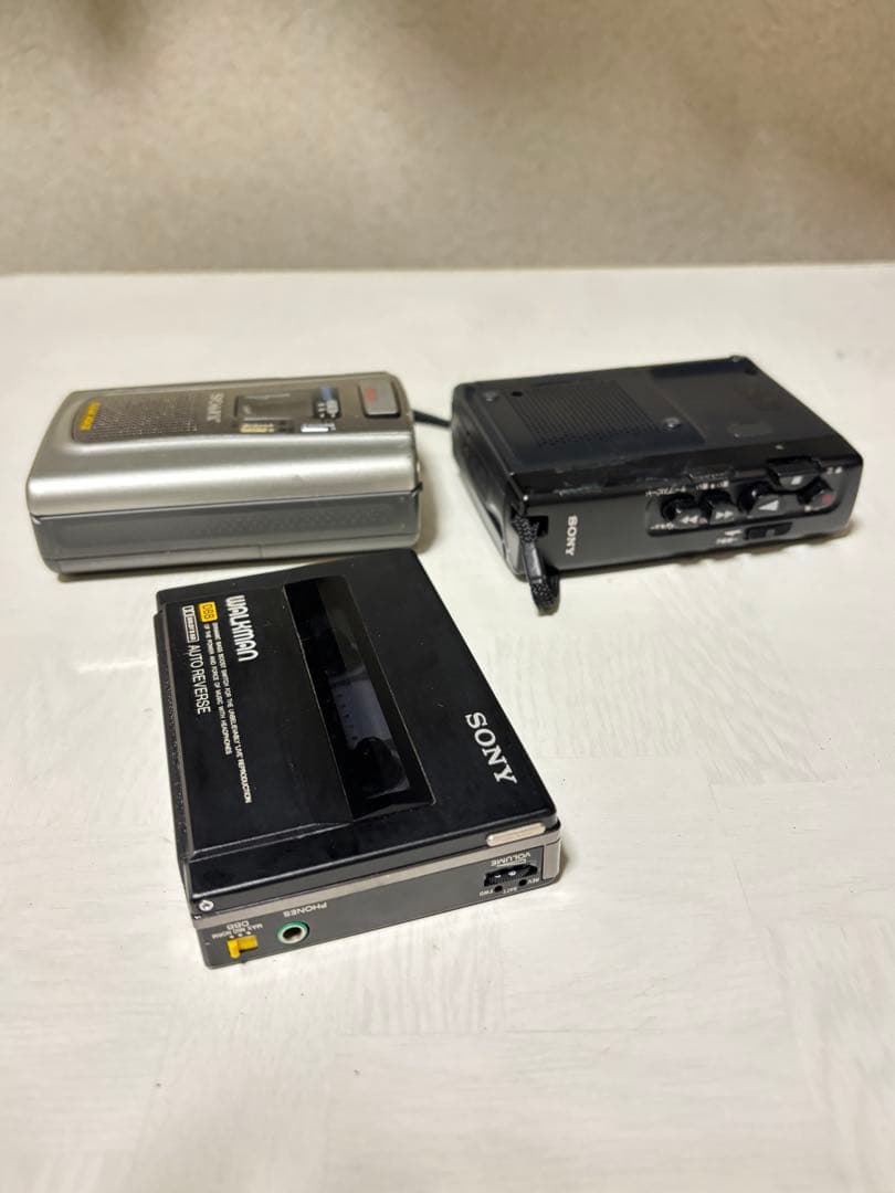 Sony カセットプレーヤー　　3点セット