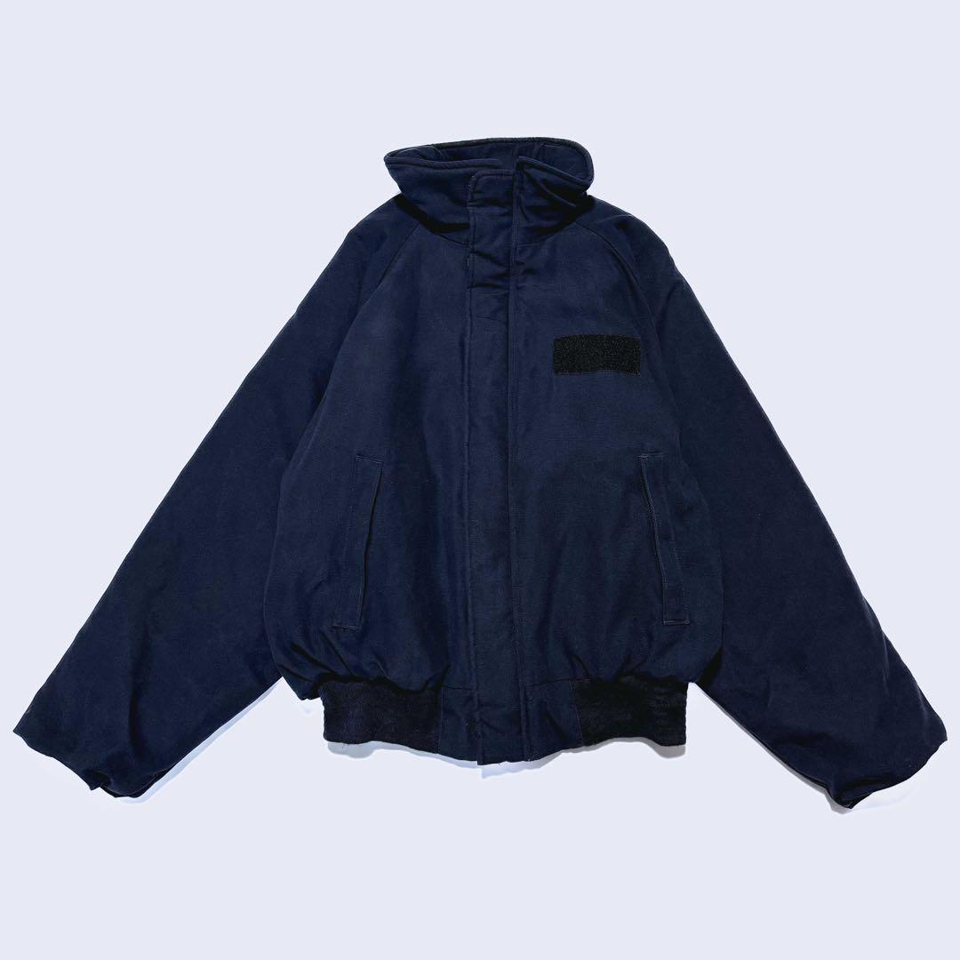 【US NAVY】アメリカ海軍 シップボートジャケット アラミド ミリタリー 紺