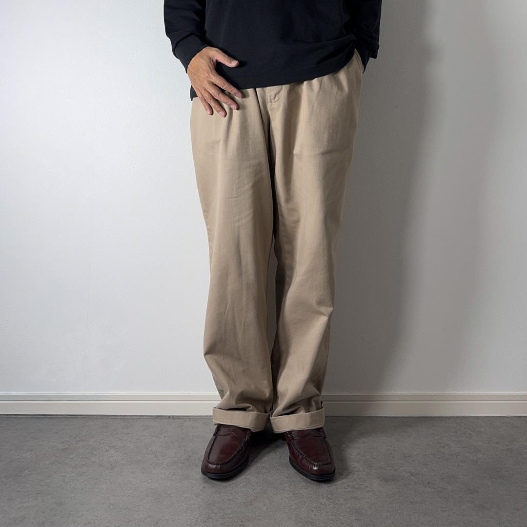 PoloRalphLauren 90s ポロチノANDEW 2タックチノパン古着
