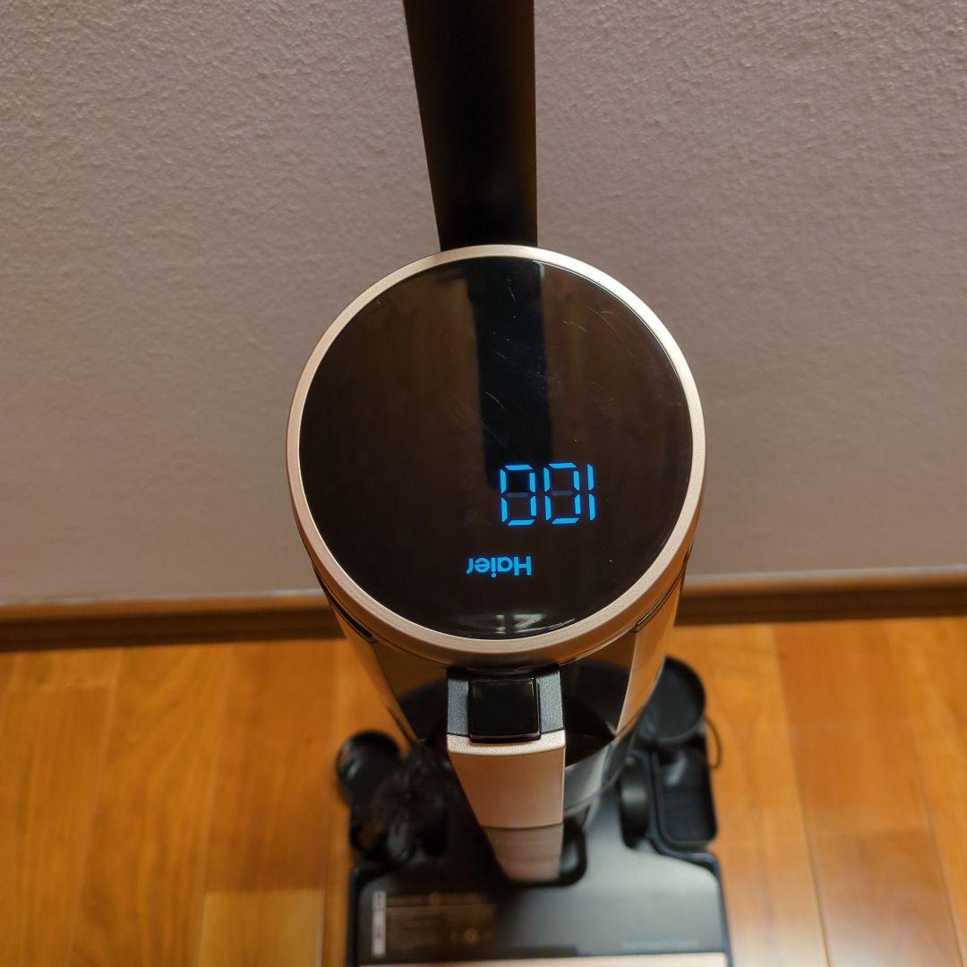 【ヒルマン】ハイアール Haier 吸引式 床拭き 掃除機 コードレス