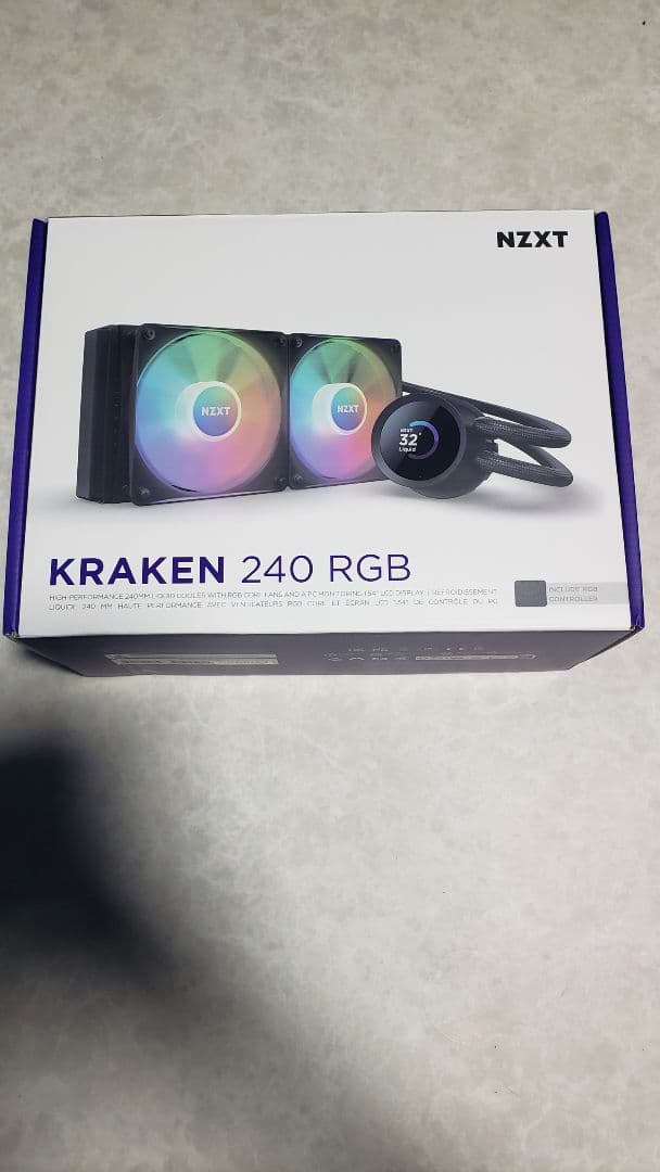 NZXT KRAKEN RGB 240 簡易水冷