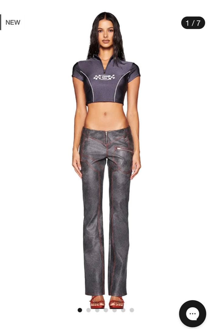 IAMGIA ALANAPANT レザーパンツ M アイアムジア