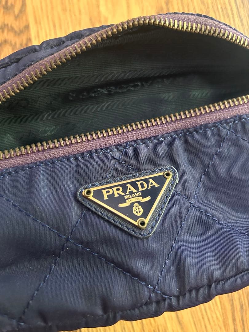 【9/23まで限定お値下】プラダ ウエストポーチ チェーン ショルダー