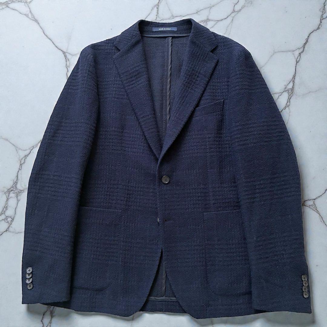 極美品 TAGLIATORE テーラードジャケット DAKAR ジャガード織52