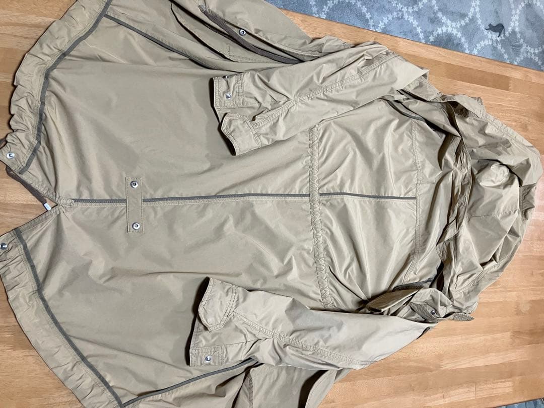 TATRAS ベージュ モッズコート フード付き　サイズ03