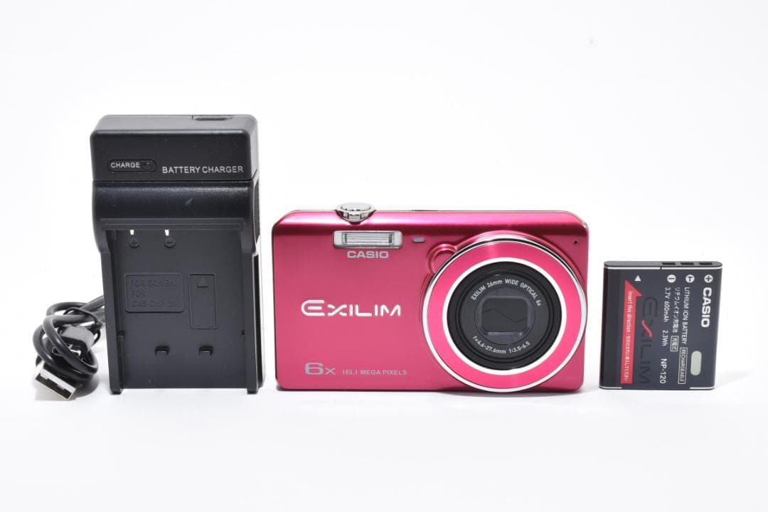 《 美品 》 カシオ　CASIO EX-ZS26 ピンク ＜動作確認済＞